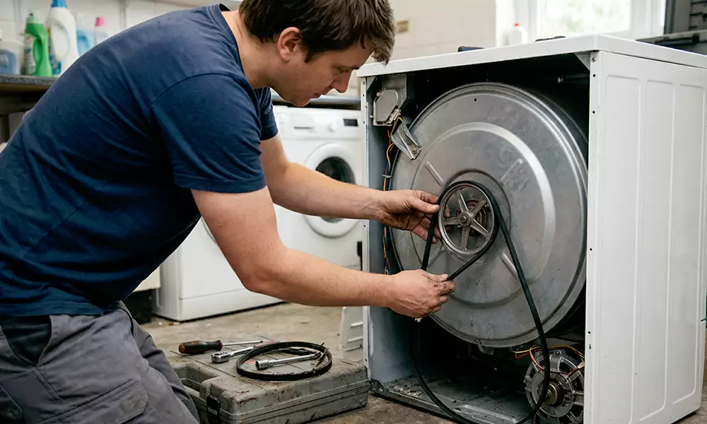 Dryer Belt Replacement in Dracut, MA