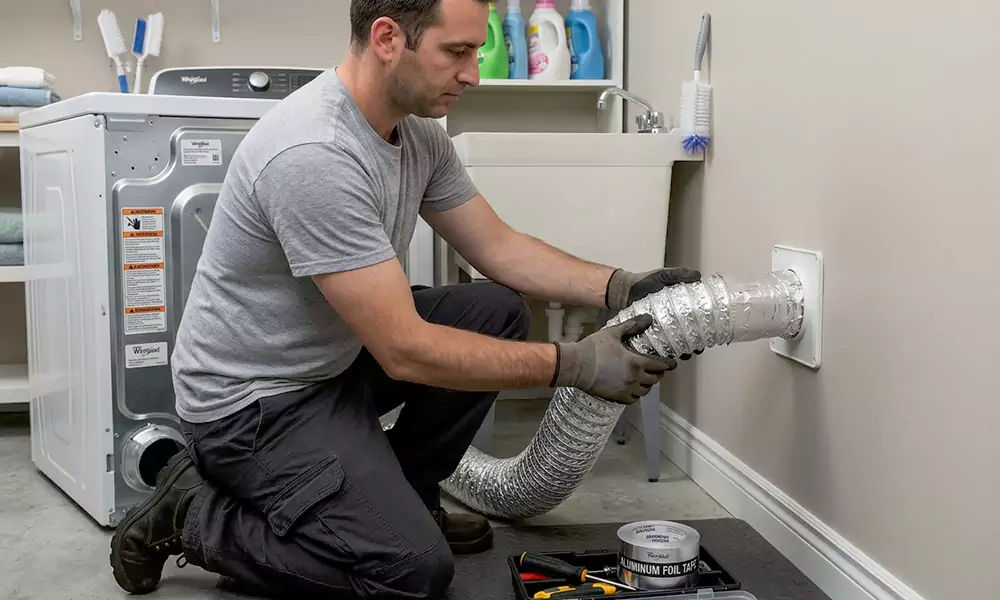 Dryer Vent Installation in Dracut, MA