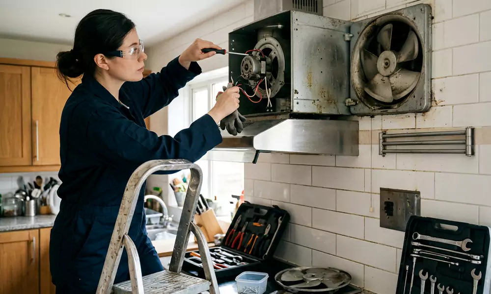 Exhaust Fan Repair in Dracut, MA