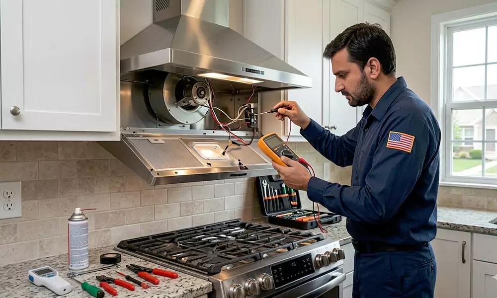 Range Hood Repair in Dracut, MA