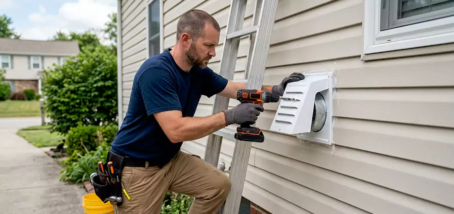 Dryer Vent Hood Installation Dracut