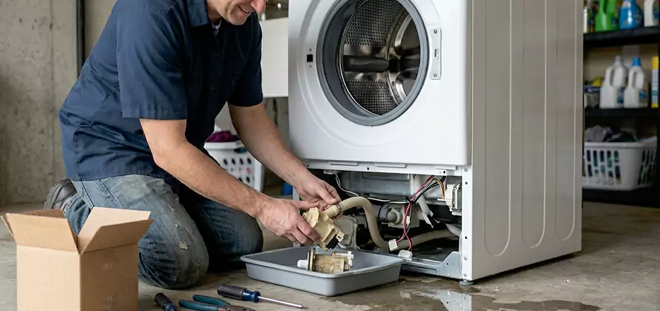 Washing Machine Pump Replacement in Dracut